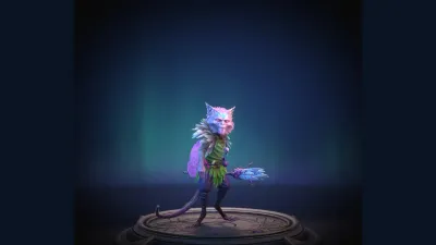 Vermling Priest official digital monster artwork
