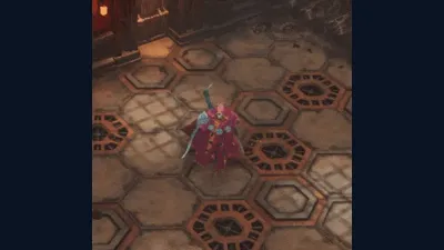 Official digital character animation study on a hex battlefield