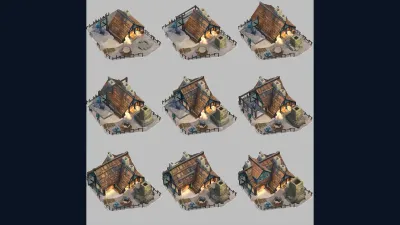 Official outpost building progression concept studies