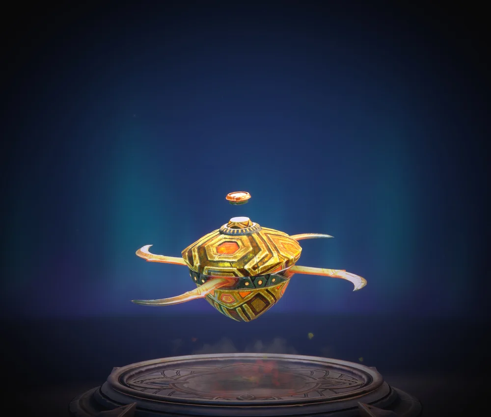 Flaming Bladespinner: behavior and tactical priorities