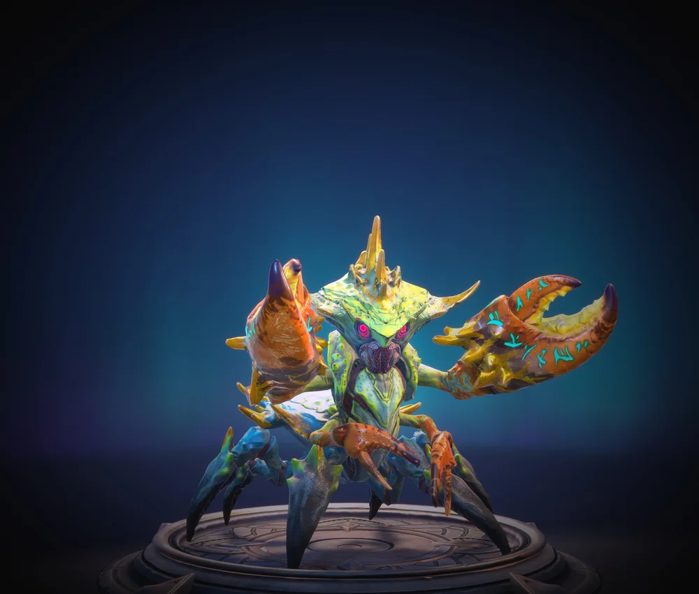 Lurker Clawcrusher: behavior and tactical priorities