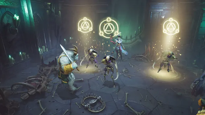 Official Frosthaven digital tactical combat screenshot
