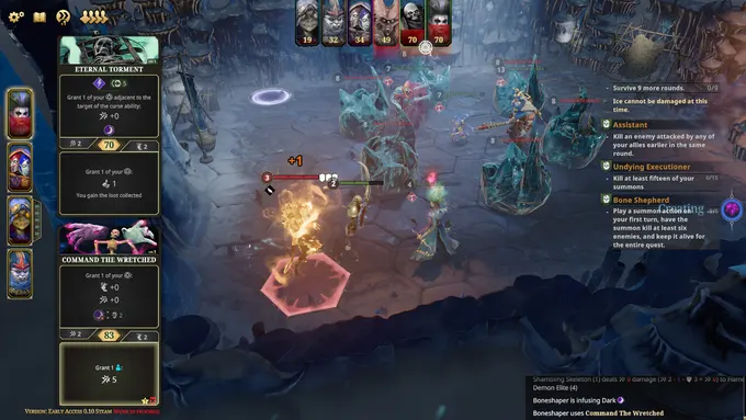 Official Frosthaven digital tactical combat screenshot